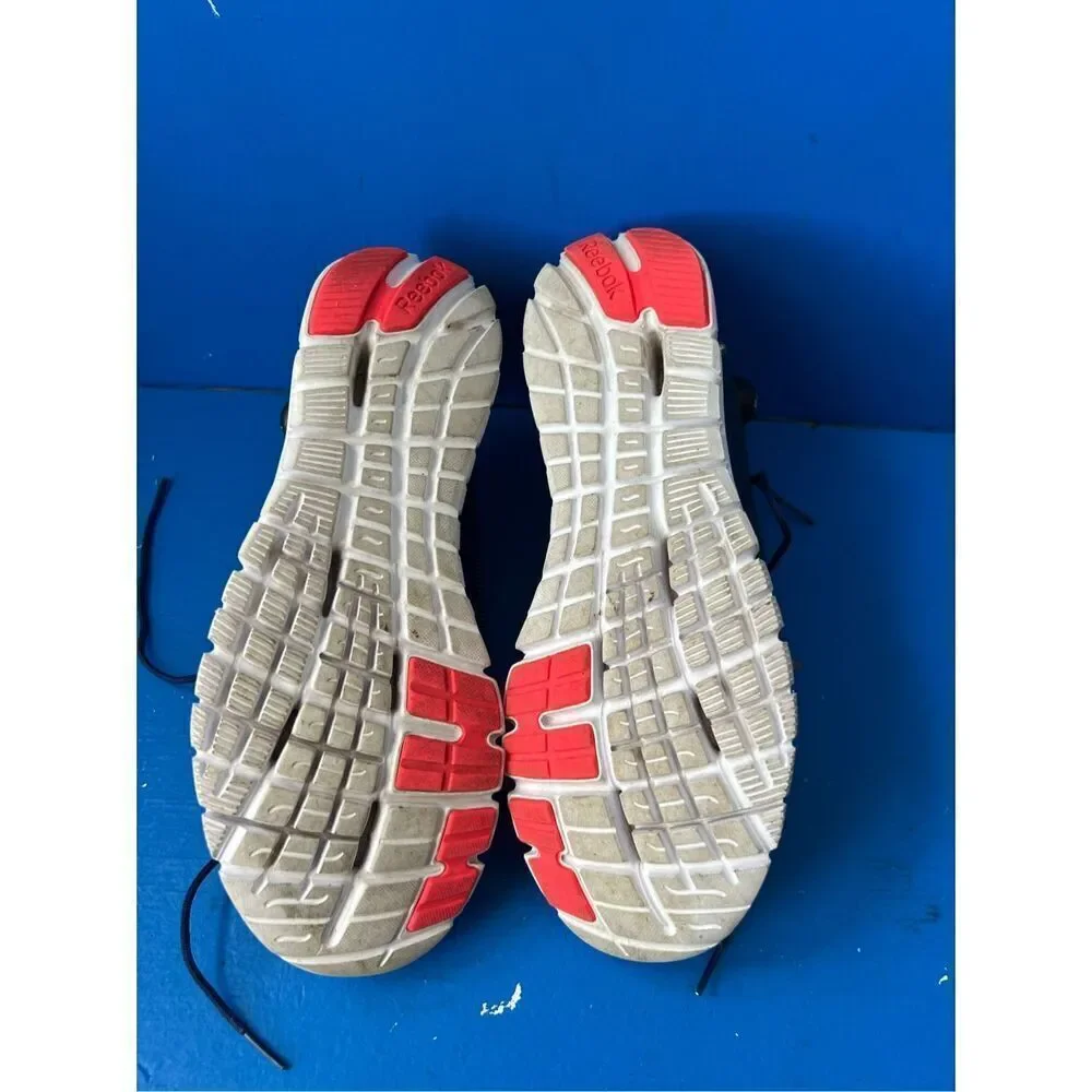 Reebok Z Pump Fusion Running Athletic Navy/Red detail Lace Up men size 9.5